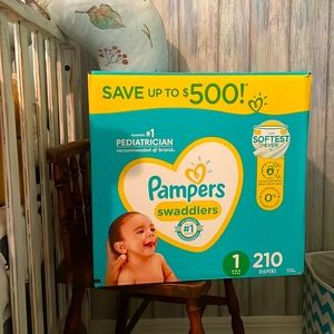 Pampers diapers size 1